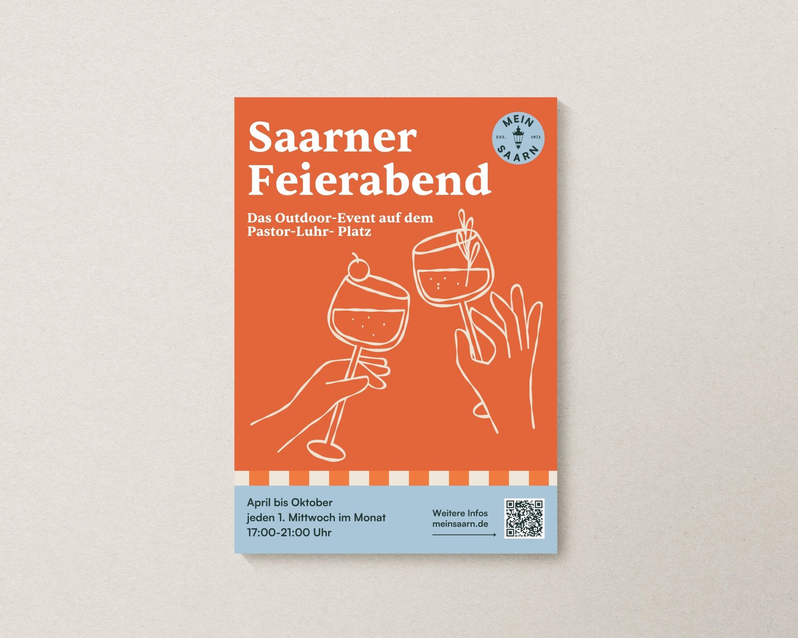Poster Design "Mein Saarn"