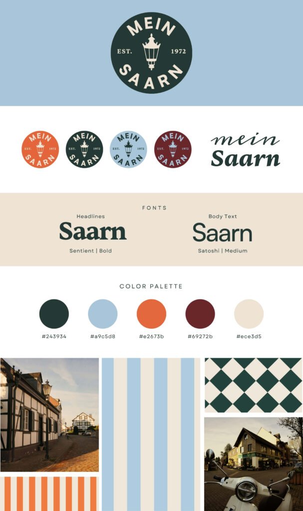 Styleguide "Mein Saarn"